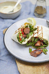 Sausage and Butter Bean Wrap