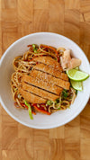 UNBUN YOUR BURGER: Vegan No Chicken Yaki Udon