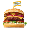 Moving Mountains Quarter Pounder Burger - plant based burger patty