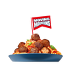 Moving Mountains Meatballs - plant based meatballs with oyster mushrooms and Italian herbs