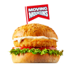 Moving Mountains No Chicken Burger - southern-style spiced plant based chicken burger